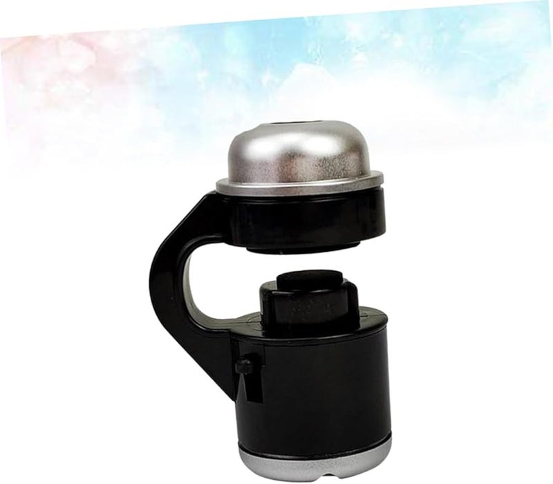 STOBOK 30x Magnification Pocket Microscope with LED Light for Phone Macro Lens - Image 4